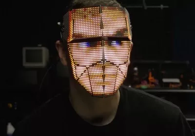 insane diy diy led mask with video